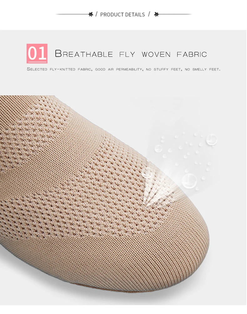 Damen Ballett-Tanzschuhe Weiche Geteilte Sohle Stretch-Canvas-Ballerinas für Erwachsene Mädchen Jazz Yoga Tanztraining Schuhe – Detail 3