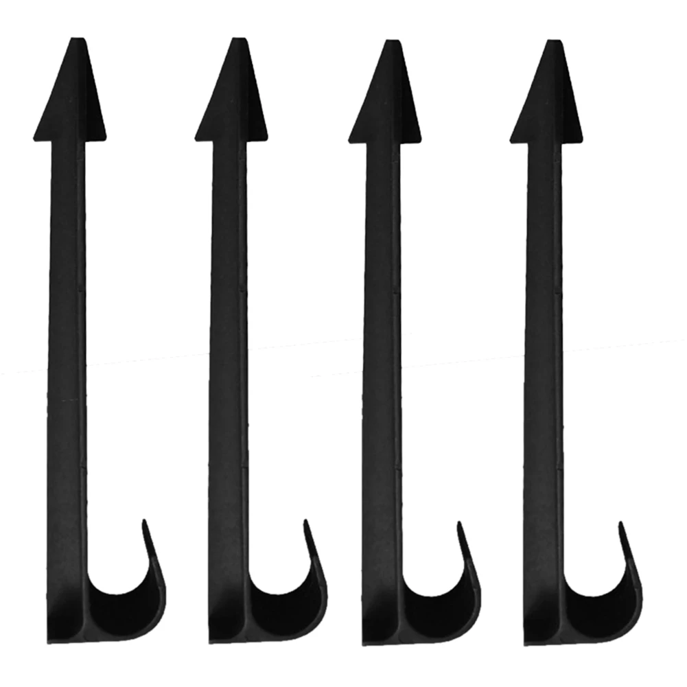 Hose Anchors 16mm Fixed Stakes Irrigation Tubing Holder Pipe for Lawn Garden 50x
