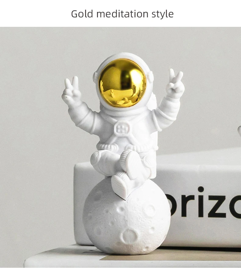 Adornos de astronauta de escritorio, decoración de verano, regalos creativos de cumpleaños, regalos de inauguración de l