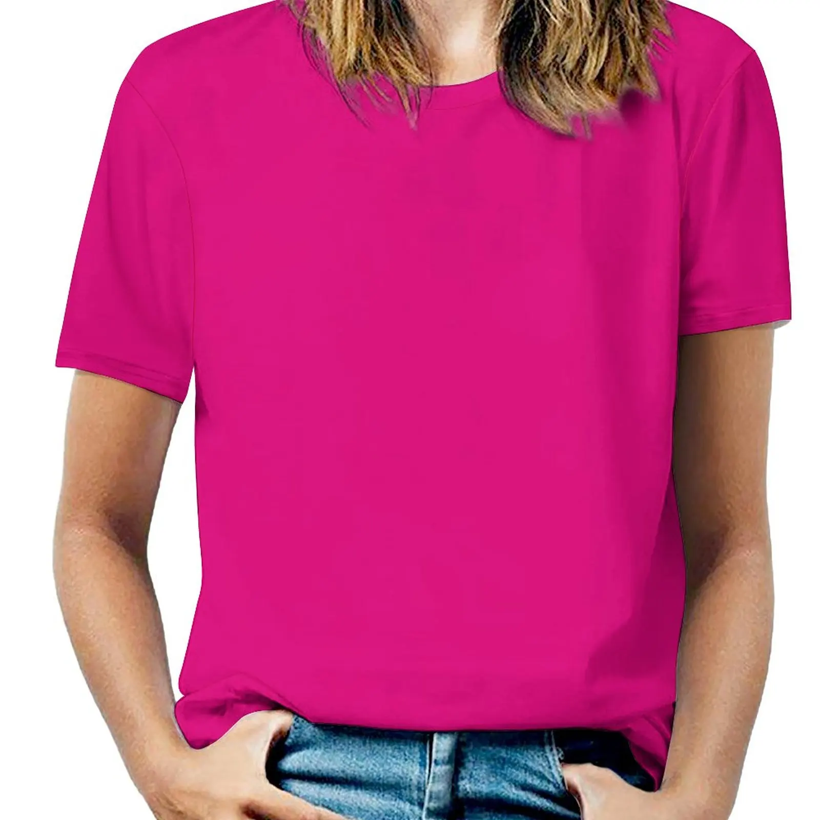 camiseta rosa