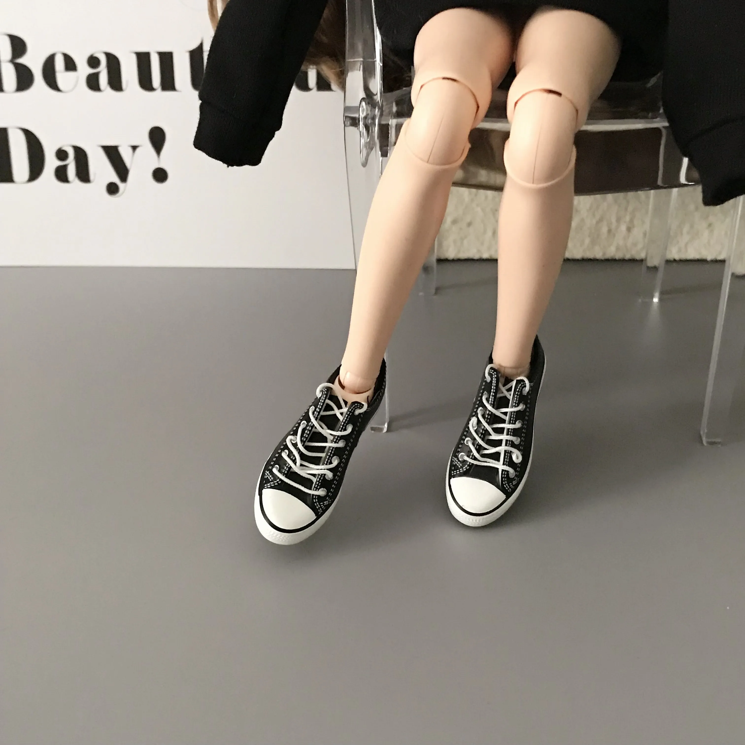 doll shoes doll accessories HOUZIWA BJD Doll Accessories 4.5cm Sneakers Blyth Doll Shoes 1/6 bjd shoes