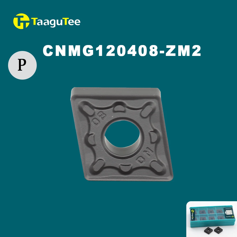 

10Pcs CNMG120408 ZM2 TT4125 Processing Steel External Turning Tool High Quality Carbide Insert Hard Alloy Blade