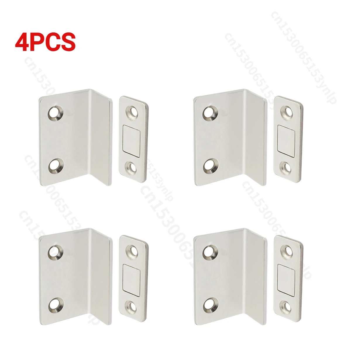 4PCS White