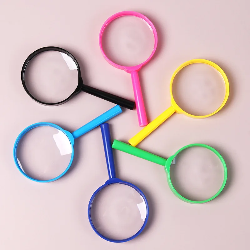 Magnifying Glass Toys Kids Science Educational Reading Outdoor Observation Party Favors School Prizes Classroom Supplies