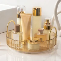 360 Rotating Makeup Organizer – Multi-Functional and Transparent Vanity Storage Rack for Cosmetics 1