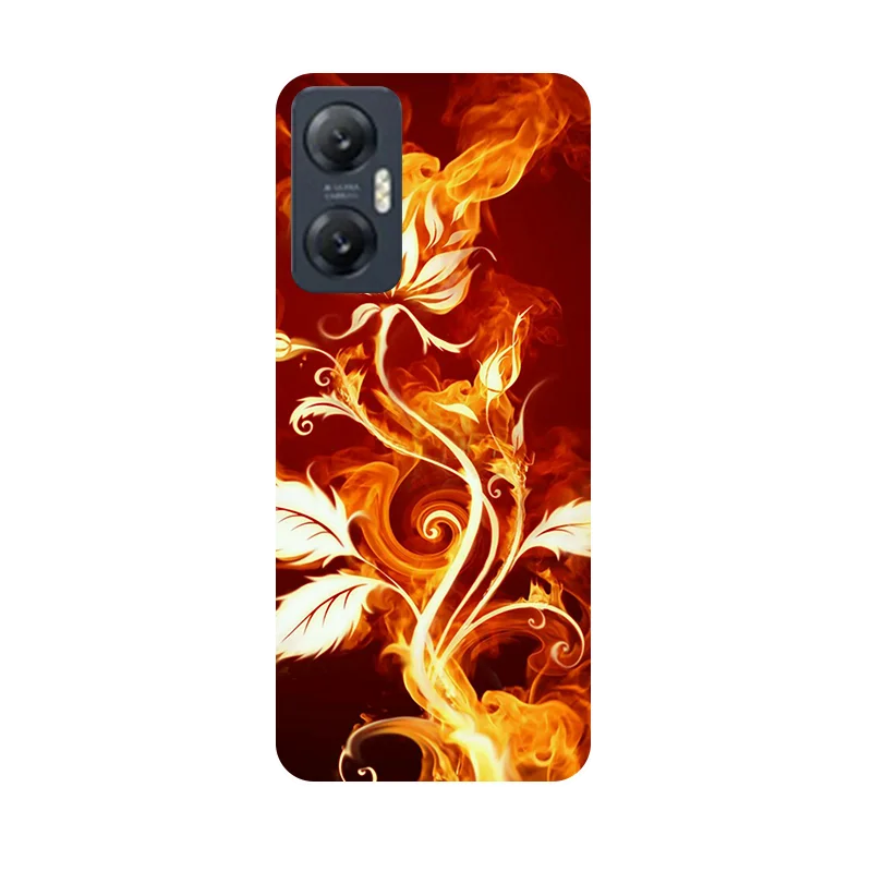Shockproof TPU Bumper Soft Silicone Phone Case with Painted Design