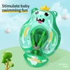 Swimbobo Kids Inflatable Floating Swimming Floats Cute Green Child Swim Pool For Babies Water Toy Ring PVC Baby Float For Summer 4