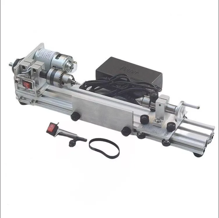 Multifunctional Mini Lathe Adjustable Grinding and Polishing Machine Woodworking