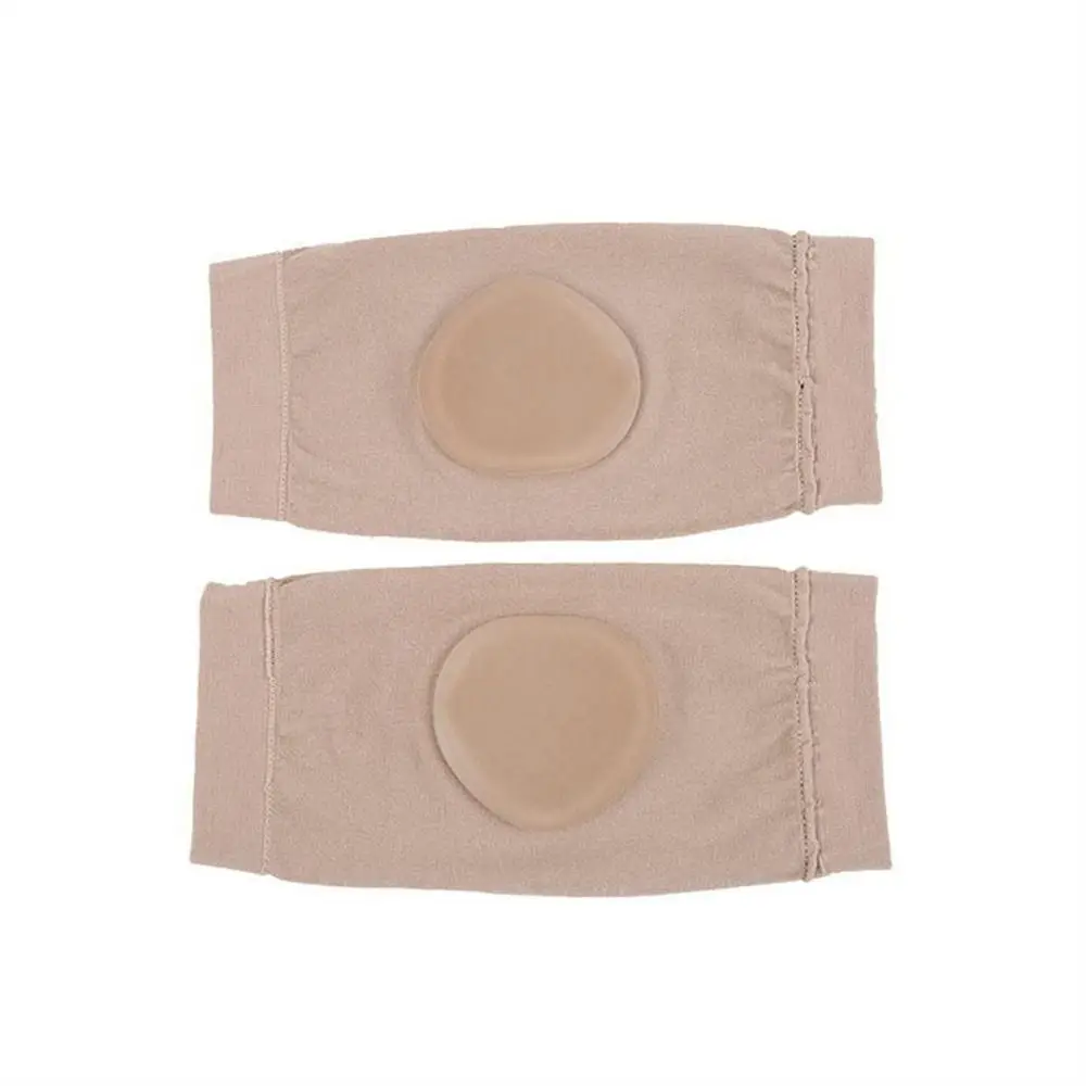 Invisible Gel Heel Pads Silicone Socks Foot Massage Heel Protective Sock Elastic Soles Insole Ankle Support Running