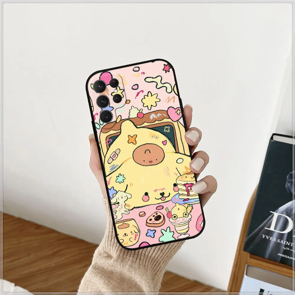 Cartoon PomPom Purin Phone Case