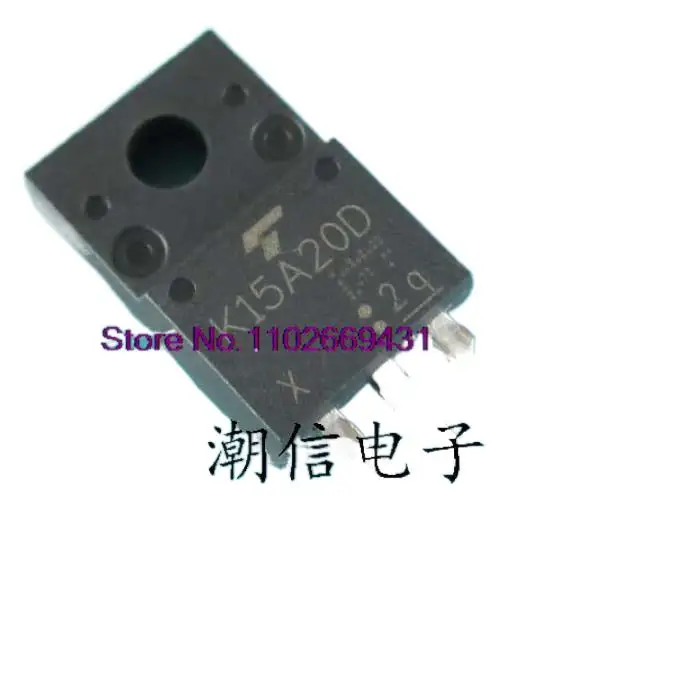 

5 шт./партия K15A20D TO-220F15A 200V оригинал, в наличии. Power IC