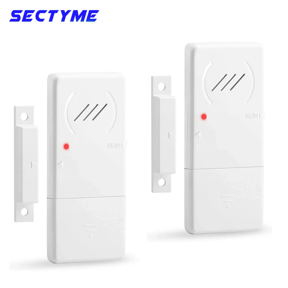 SectymeDoorWindowAlarmWirelessFridgeAlarm90dBAntitheftRefrigeratorAlarmDoorOpening