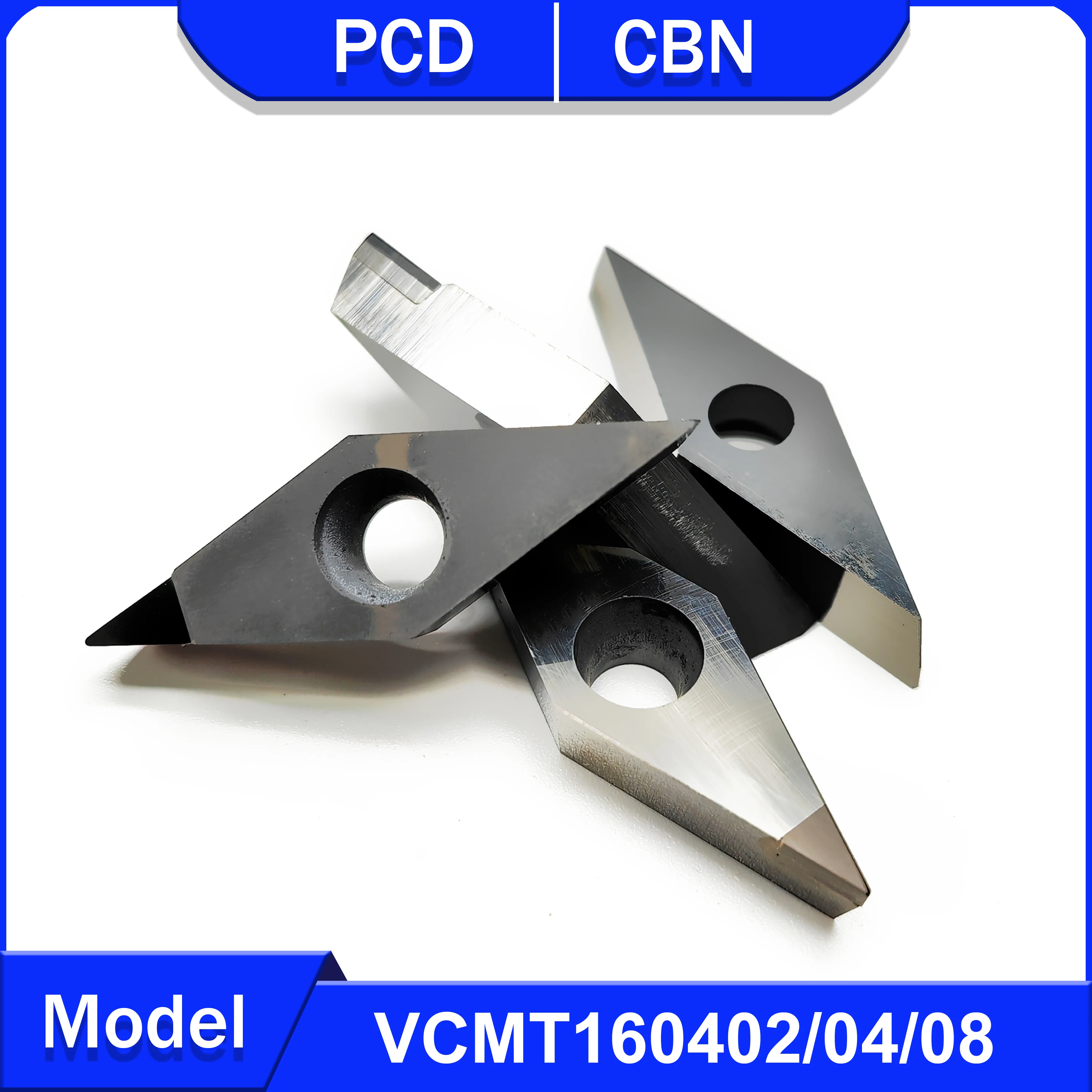 CNCTurningtoolVCMT160402VCMT160404VCMT160408PCDtoolmachining