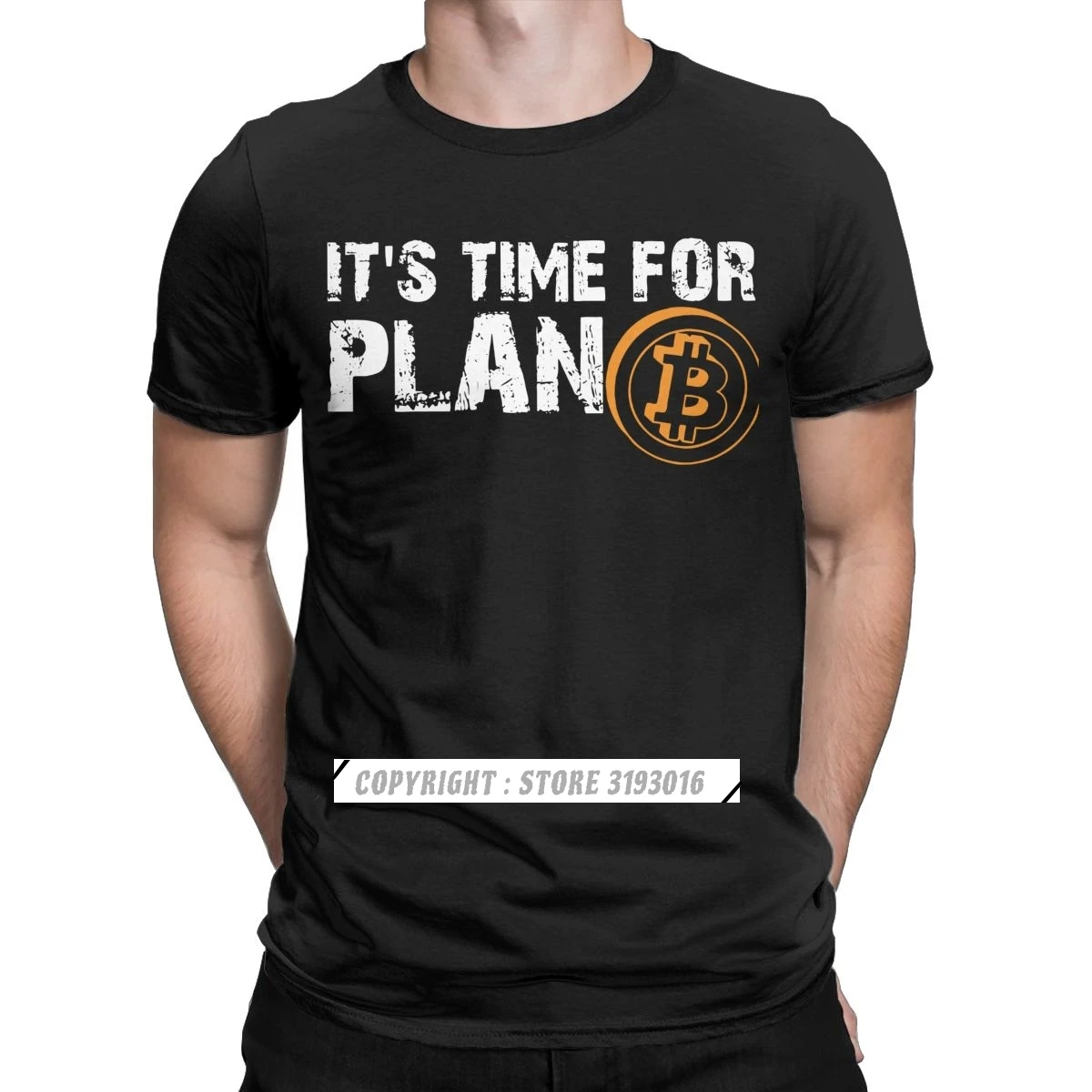 Camisetas de Bitcoin BTC para hombre, camisa de moneda criptomoneda, BTC, Blockchain, envío directo