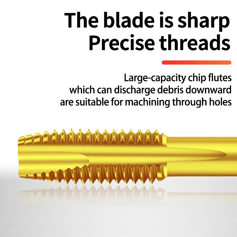 HSSE-M35 JIS Standard Insert Spiral Pointed Tap STI ST M2 M2.5 M3 M4 M5 M6 M8 M10 Machine Screw Thre