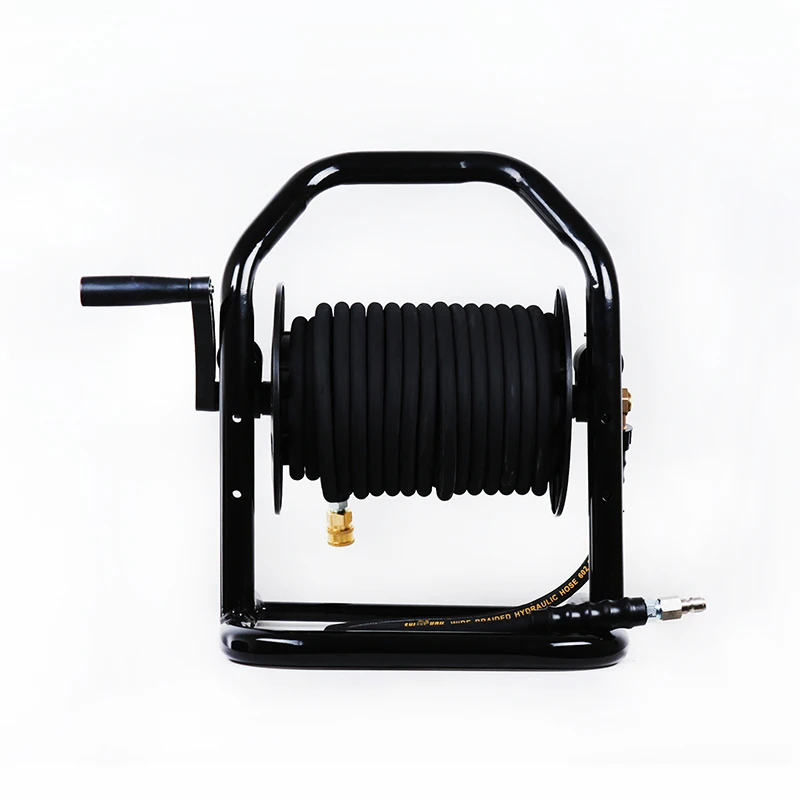 Bison brand 100ft hose 4000 PSI High Pressure Hose Reel for pressure washer  - AliExpress