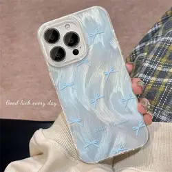 Elegant Silver Bow Knot Laser Phone Case for Samsung S21FE (S12858)