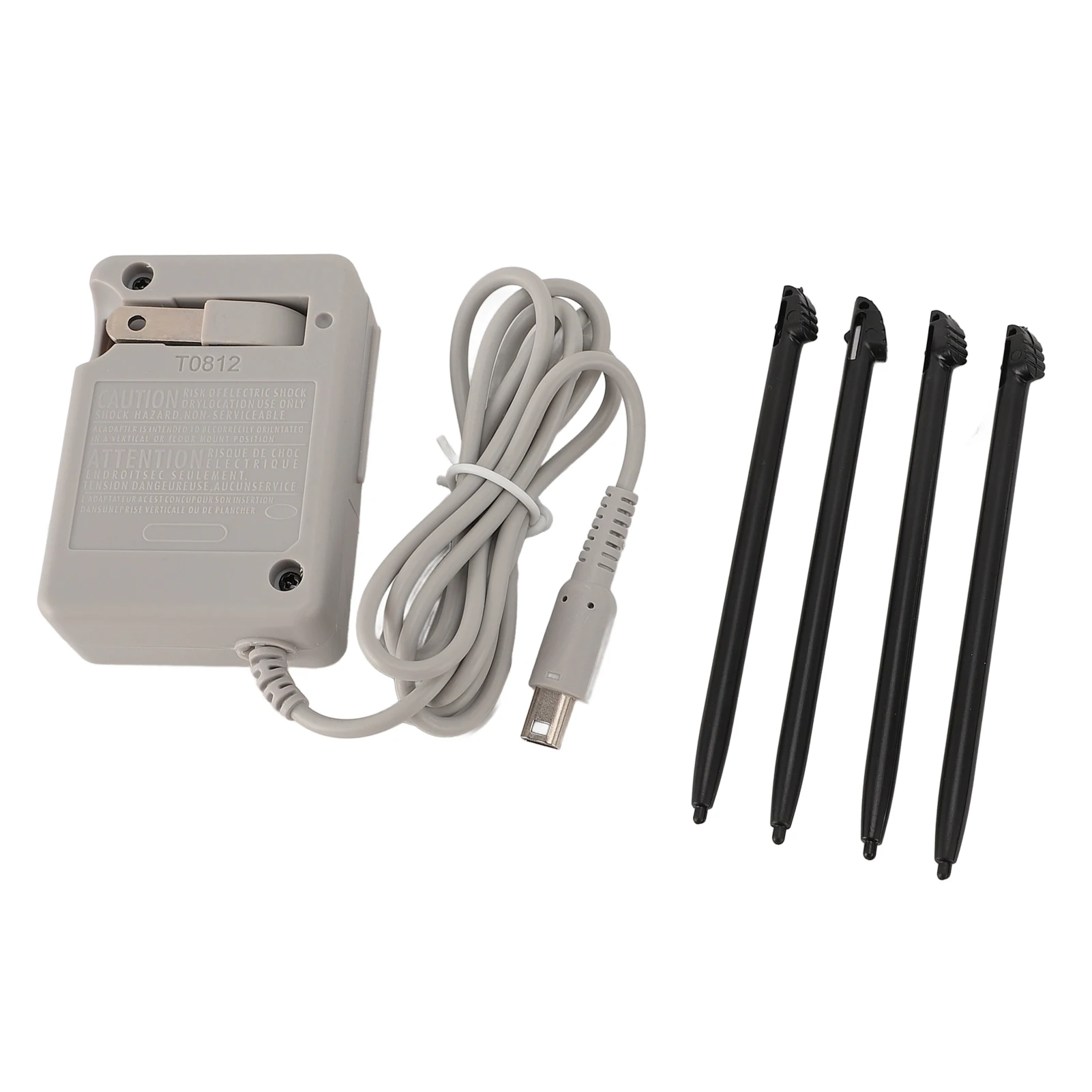 Charger Kit Enhance Gaming Experience Replacement Touch Control Pen Set AC Power Adapter for Nintendo 3DS XL Power Adapter