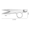 Sewing Scissors For Fabric Profession Stainless Steel Thread Scissors Embroidery Food Meat Ceramic Scissors Yarn Shears Tools 6