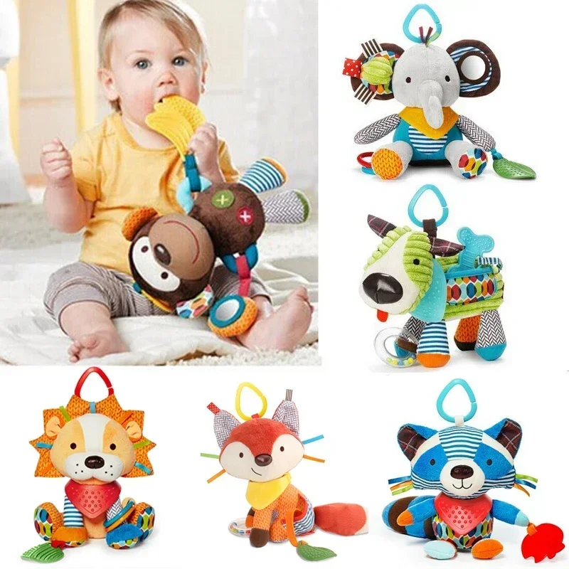 Baby Toys Plush Rattle Toy Baby Toys Plush Stuffed Rattle Toys