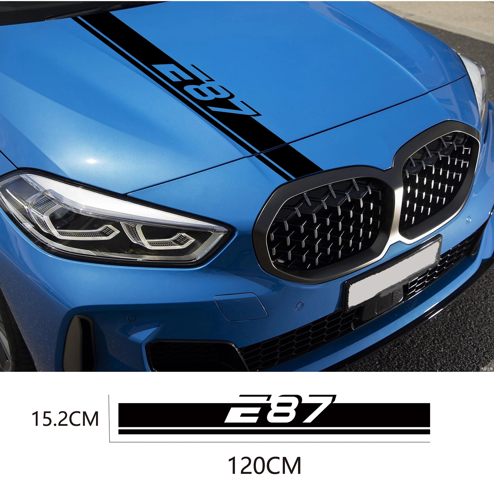 

Car Bonnet Hood Sticker Apply For E39 E46 E60 E90 E28 E30 E34 E36 E53 E61 E62 E70 E87 E91 E92 E93 Decor Vinyl Film Decal