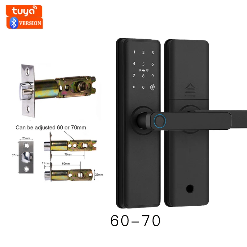 قفل باب ذكي بصمة 2025 Tuya