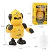 Spray Diamond Robot Multi Function Dance, Atomizing Robots Cool Lighting Electric Dance Robot Toy 6