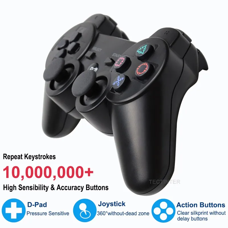 Wireless Gamepad For PS3 Joystick Console Controle For USB PC Controller For Playstation 3 Joypad Accessories Support Bluetooth