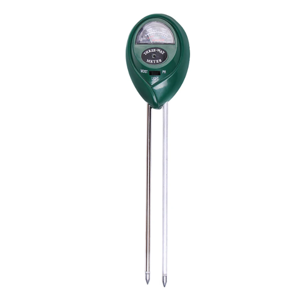 3 In1 Moisture Sunlight PH Meter Soil Water Acidity Humidity Light Tester