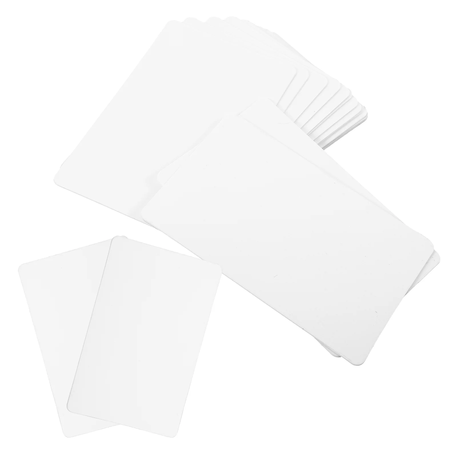 

100 шт., пластиковые ярлыки для визиток