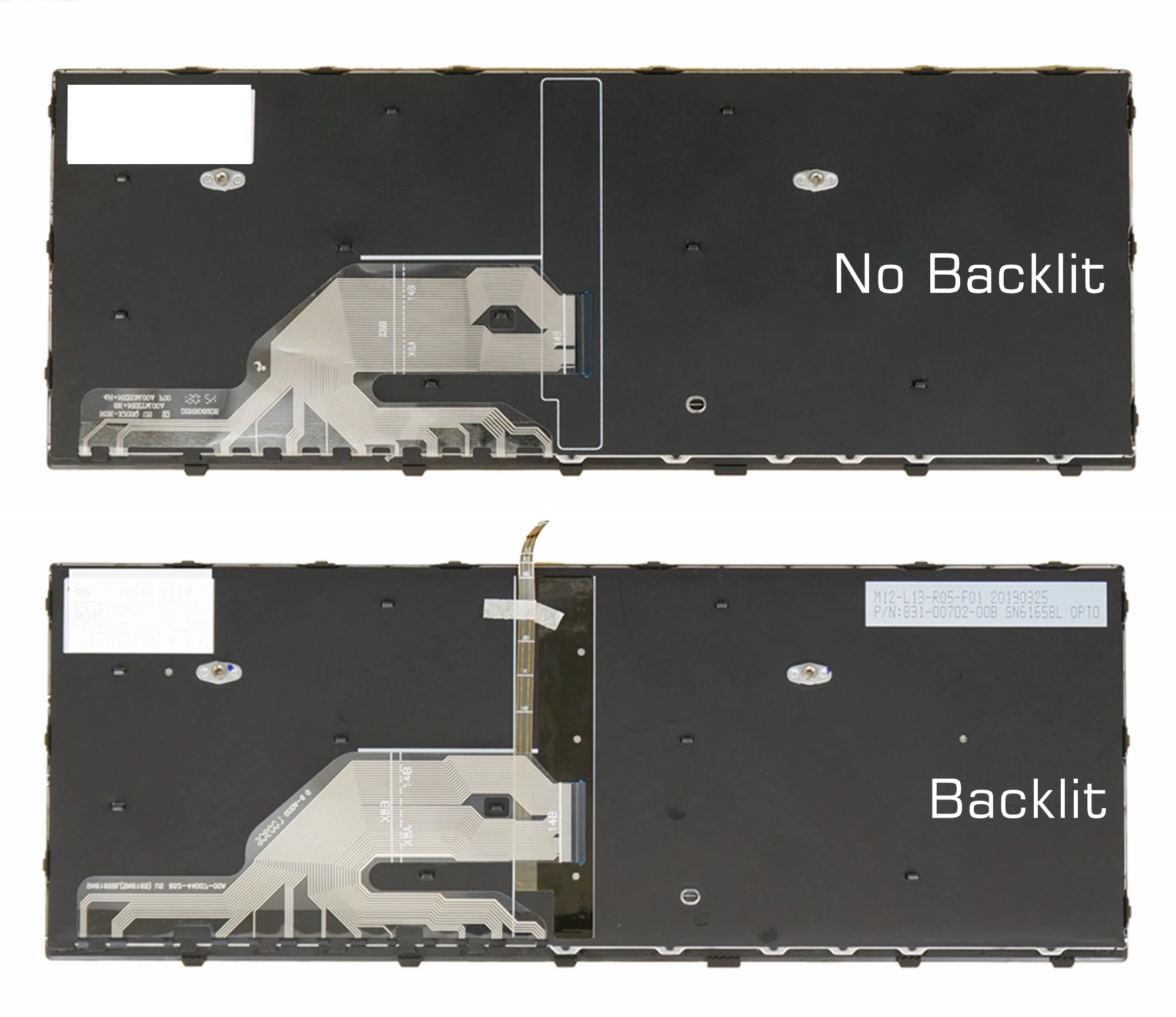 Teclado Portátil para hp L01071- L04644- L21584- A41 061 201 Sn6165bl L01072- L04645- L21585- 051 Fl1 211 B71 be it hb cs fr hu br - Imagem 3