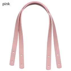Detachable PU Leather Handbag Strap Set - Luxury DIY Bag Accessories (Pink)