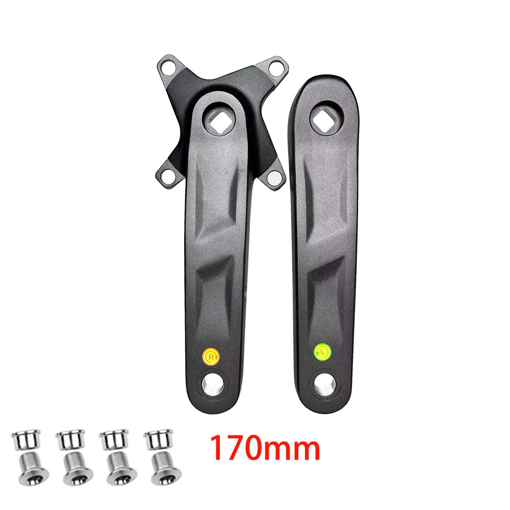 104 BCD MTB Kid Children Mountain Bike Crank Set Single Speed Crankset 127 140 152 160 165 175mm Square Taper 40/42T Chainring