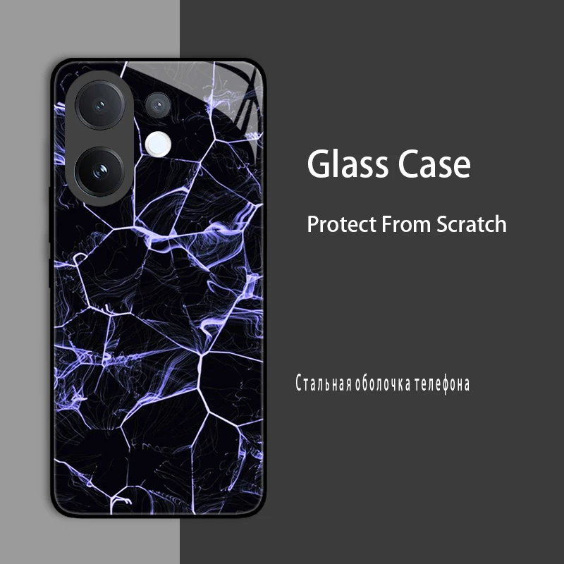 Enhanced Shockproof Tempered Glass & Hard Bumper Protective Case Cover