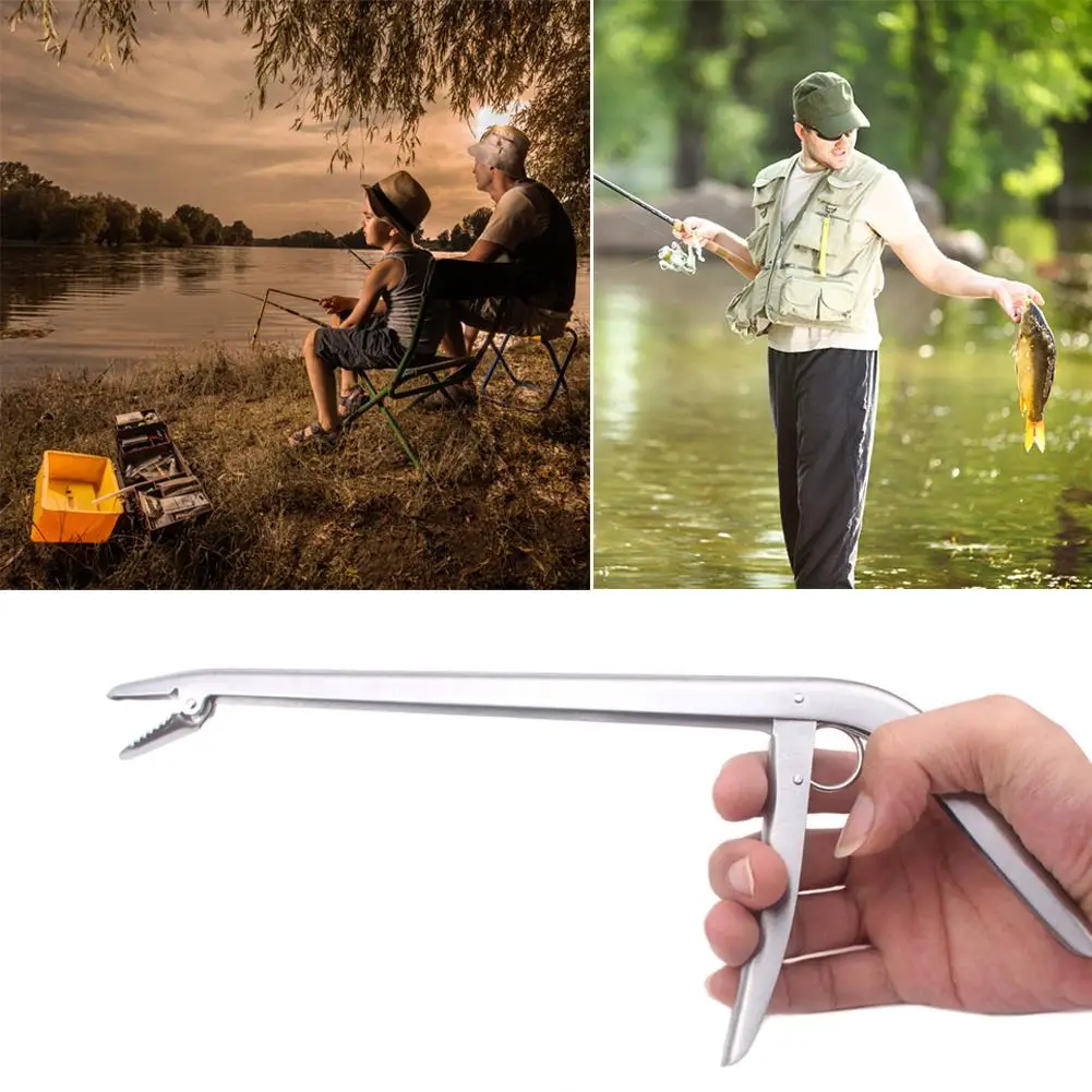 Catch Plier Fishing Hook Tool Fishing Hook Remover Unhooking Device Fishing Stainless Steel Clamp Clip Catch