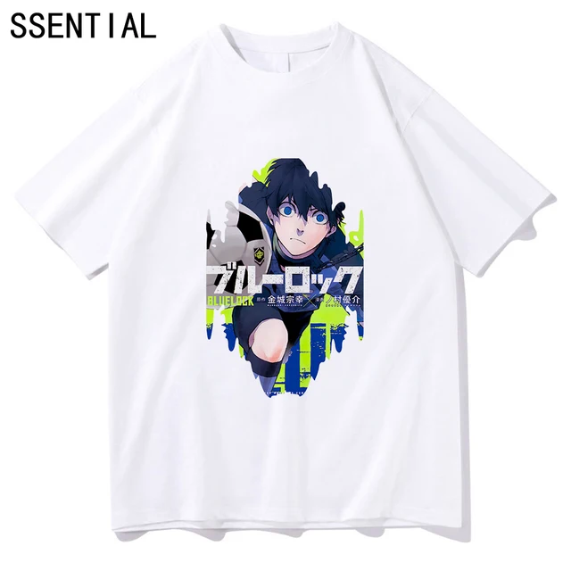 Isagi Yoichi T-shirt Anime Blue Lock Summer Tshirt Unisex T Shirts Cotton  Clothes Meguru Bachiri Men Hip Hop Tees Sweatshirts - T-shirts - AliExpress