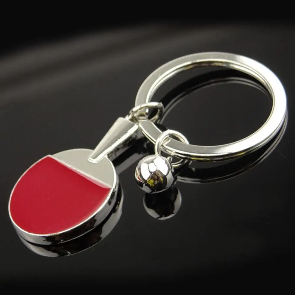 Sports Keychain Table Tennis Pendants Pingpong Bat Ball Baseball Bat Gloves Racket Key Chain Car Key Chain Decor Fans Keyring Baseball Bat Baseball Balls Baseball Glove