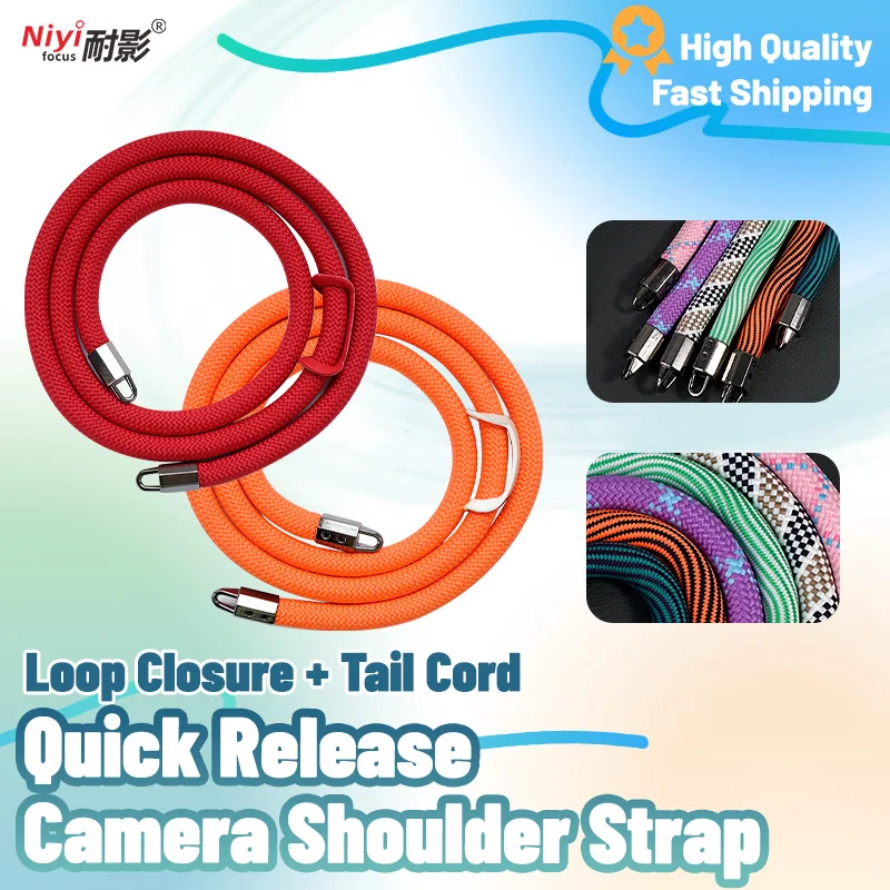 Premium Camera Shoulder & Neck Strap Lanyard