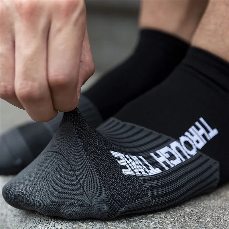 5 Pairs High Quality Men Ankle Sports Socks Athletic Fitness Running Breathable Spring Summer Mesh Casual Short Sock