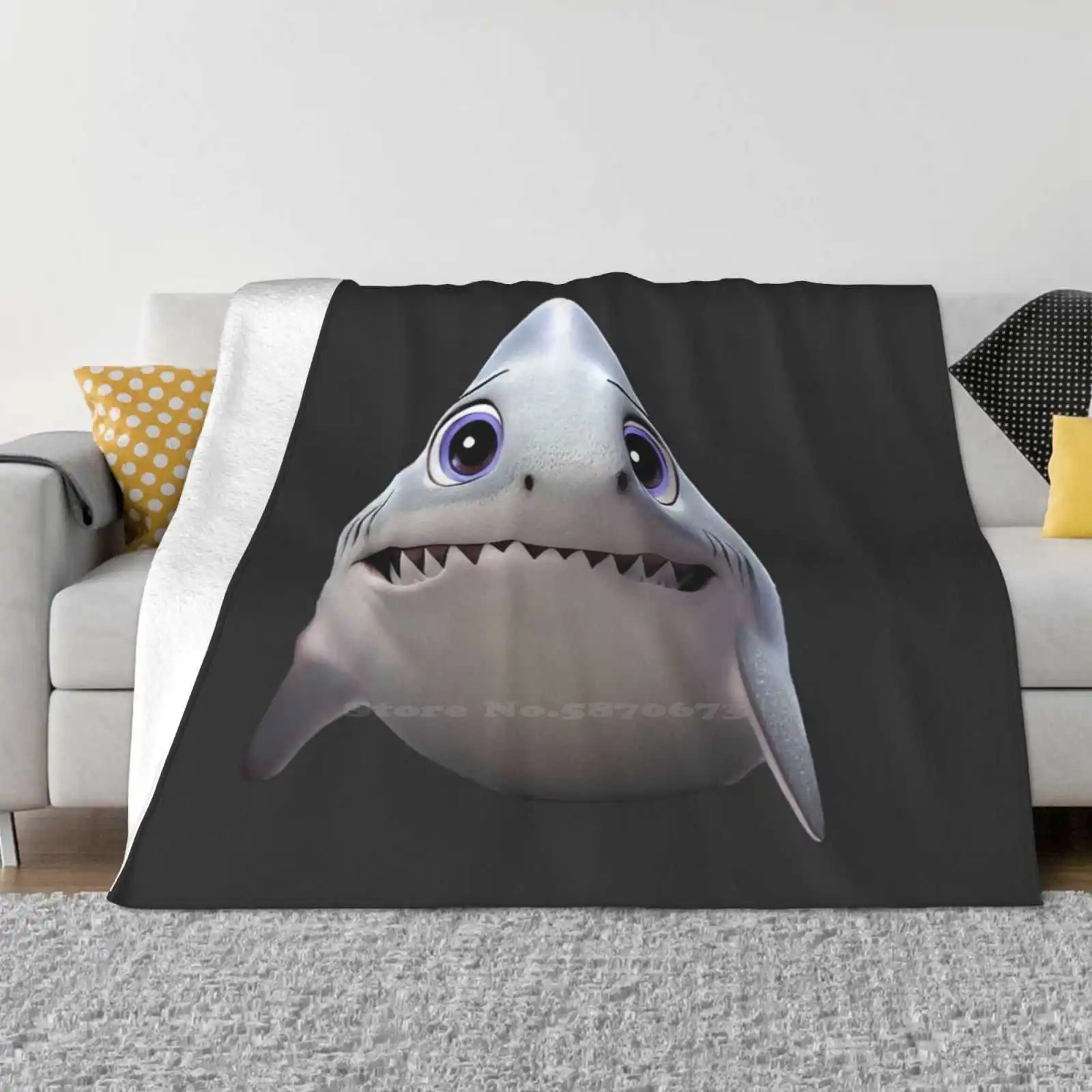Adorabile Squalo Ultima Coperta Super Morbida E Leggera E Sottile Adorabile Squalo Carino Midjourney Ai