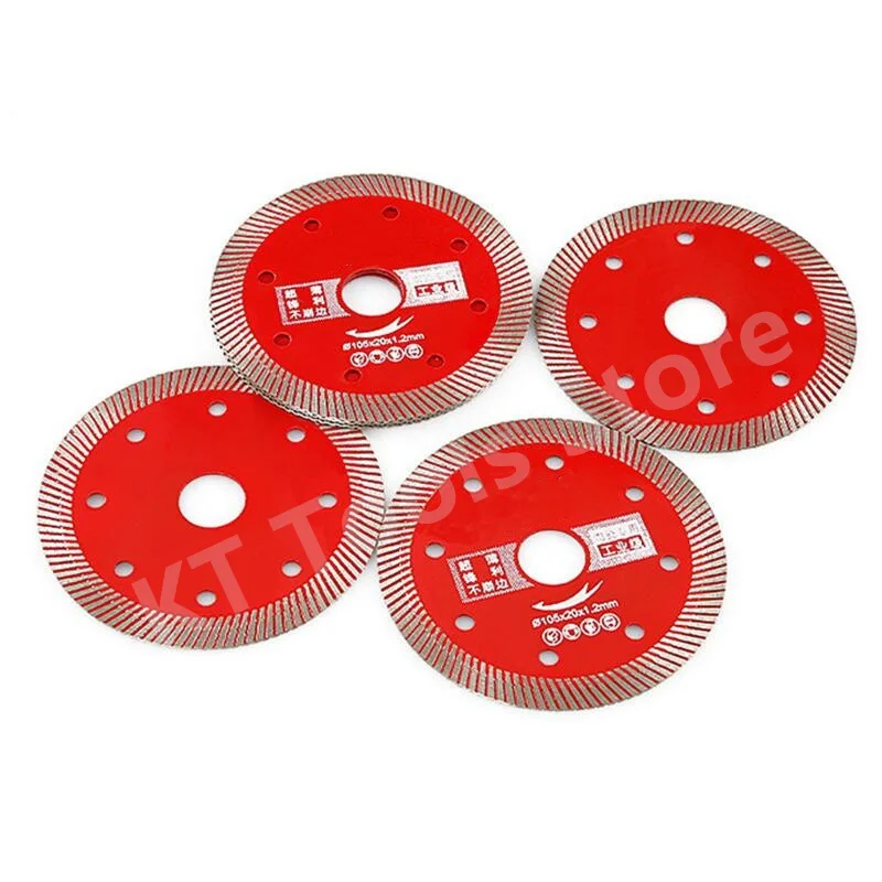 105mm Diamond Saw Blade Ultra-fine Corrugated Cutting Disc For Stone Ceramic Tile Efficient Durable Cutting Saw Blade Tools