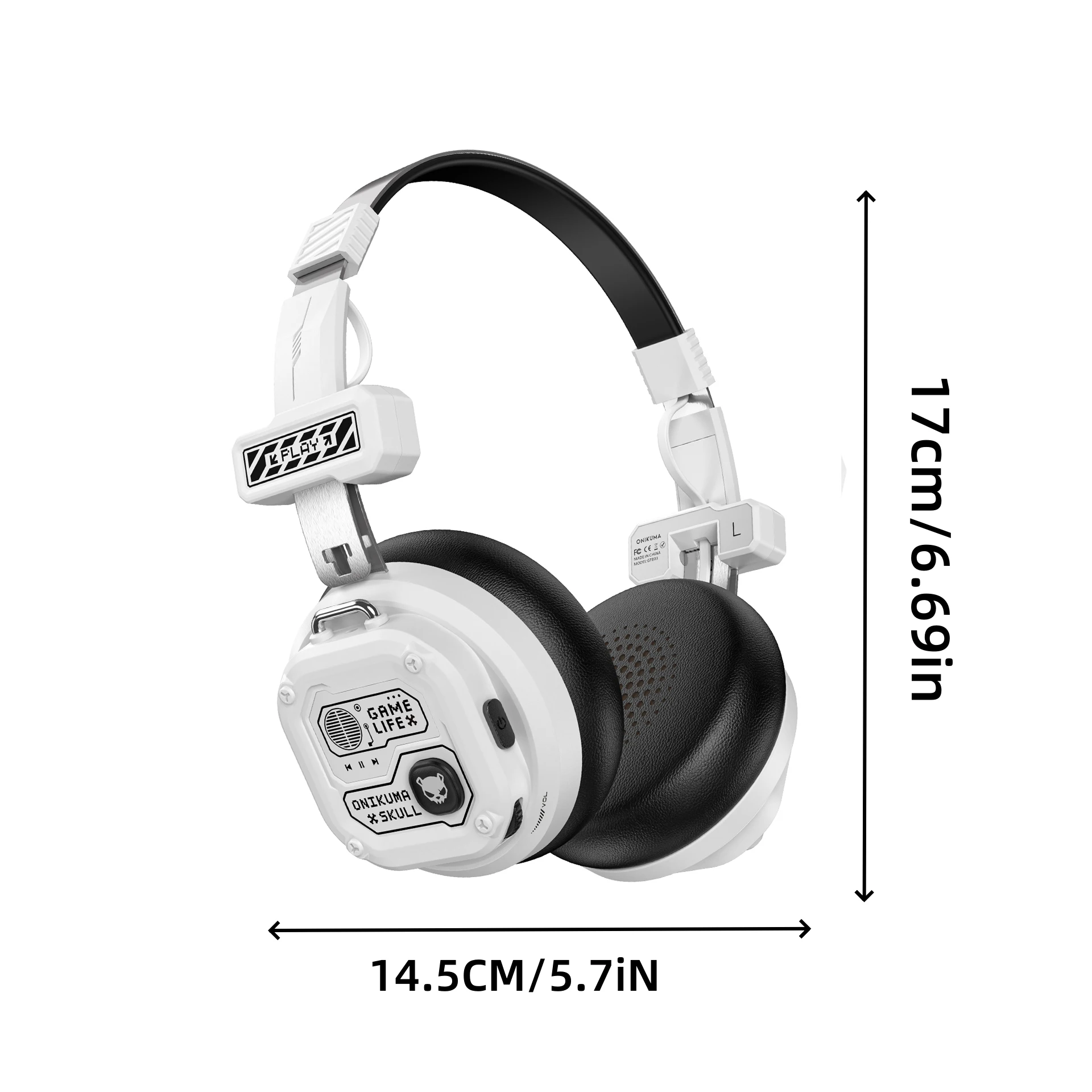 ONIKUMA GT803 سماعة الألعاب اللاسلكية بلوتوث 5.4 س...