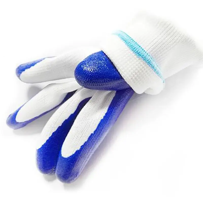 Nitrile Coated Working Gloves Anti-static Gloves For Work Safety Glove Driver Worker Builders Gardening Protective 1Pair