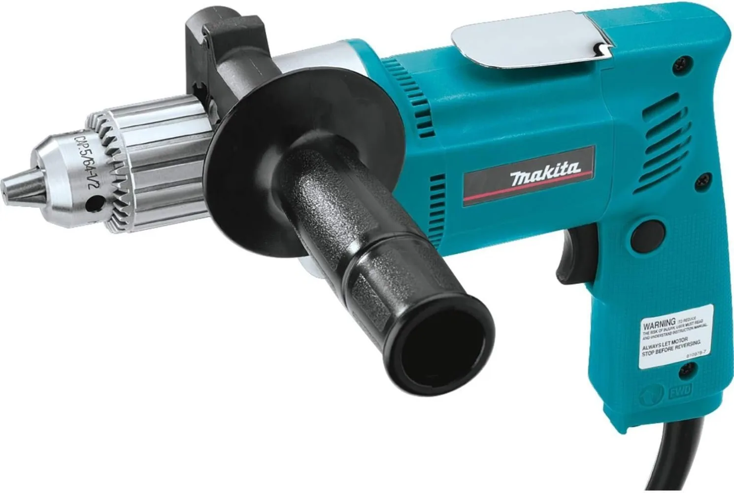 

Makita 1/2" Drill Drill Powerful 6.5 AMP Motor for Heavy Duty Continuous Work Electric Drill Compact with Less Weight (4.8 Lbs)