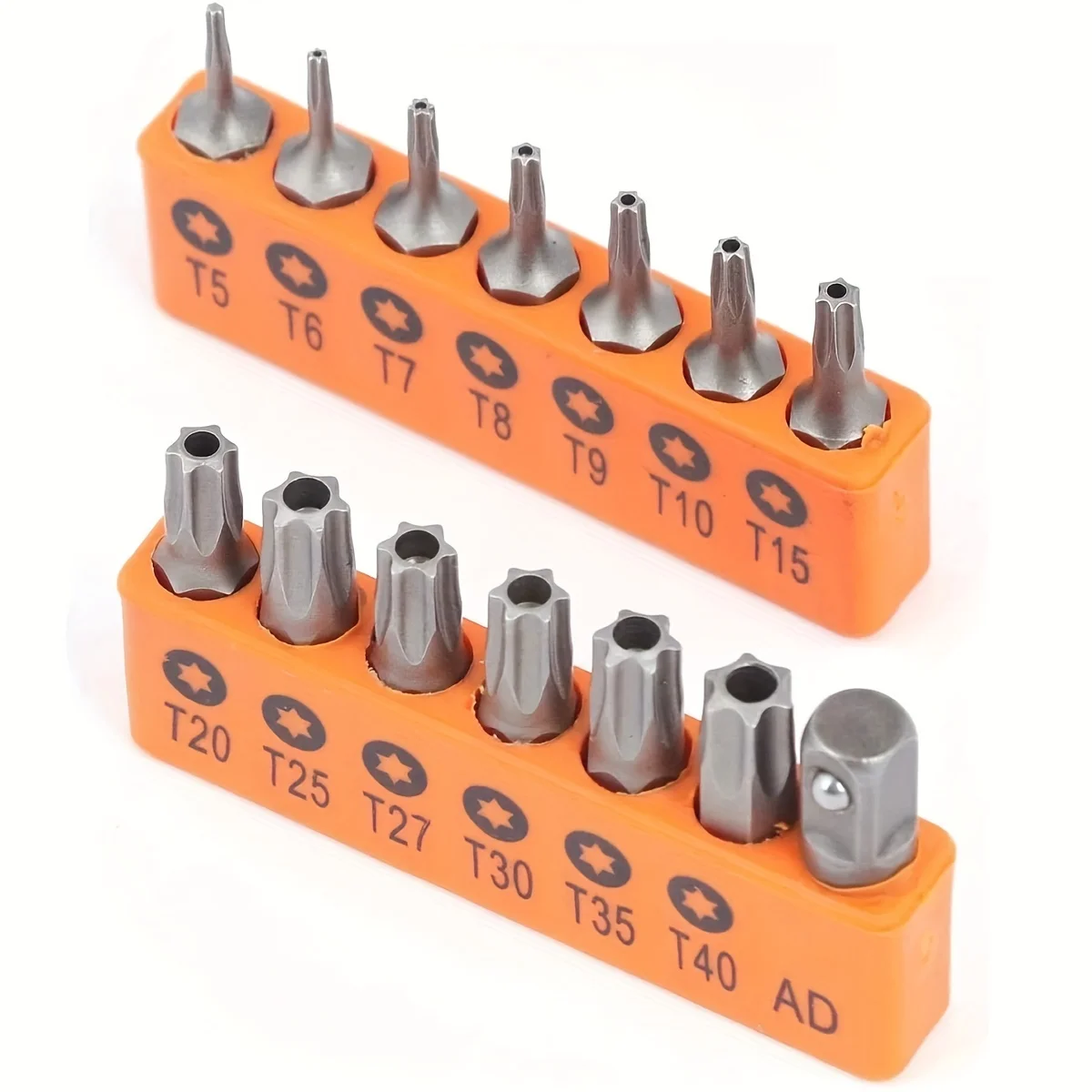 Premium 14-Piece Torx Bit Set with Magnetic Tips and Self-Locking Extension