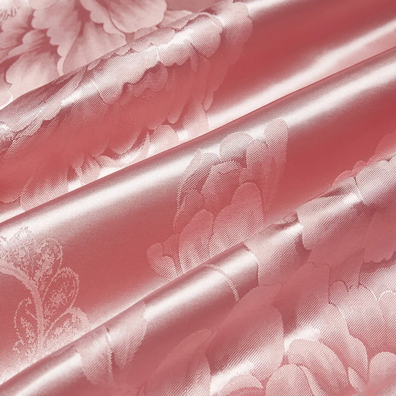 1-2-3and so on Piece Satin Jacquard PillowCover 74*48cm Queen Pillowslip Home Bed Decor Shrinkagefree Fade Resistance Pillowcase 3