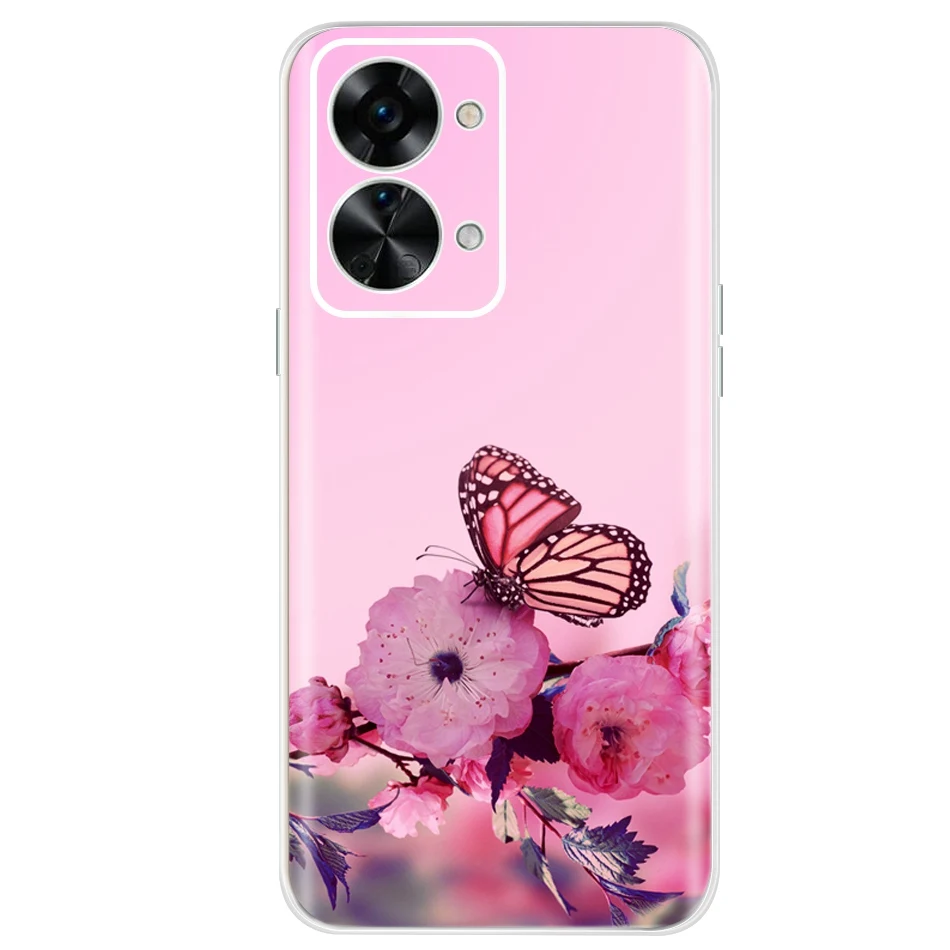 Stylish Painted Soft Silicone Clear TPU Phone Case Cover with Bumper Protection