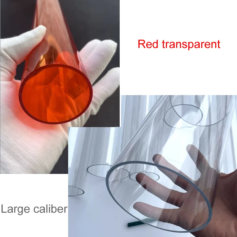 Tubi Acrilici Trasparenti DMiotech | 5 Pezzi | 8x12x150mm | Per Acquari, Idraulica, Fai Da Te - Foto 2