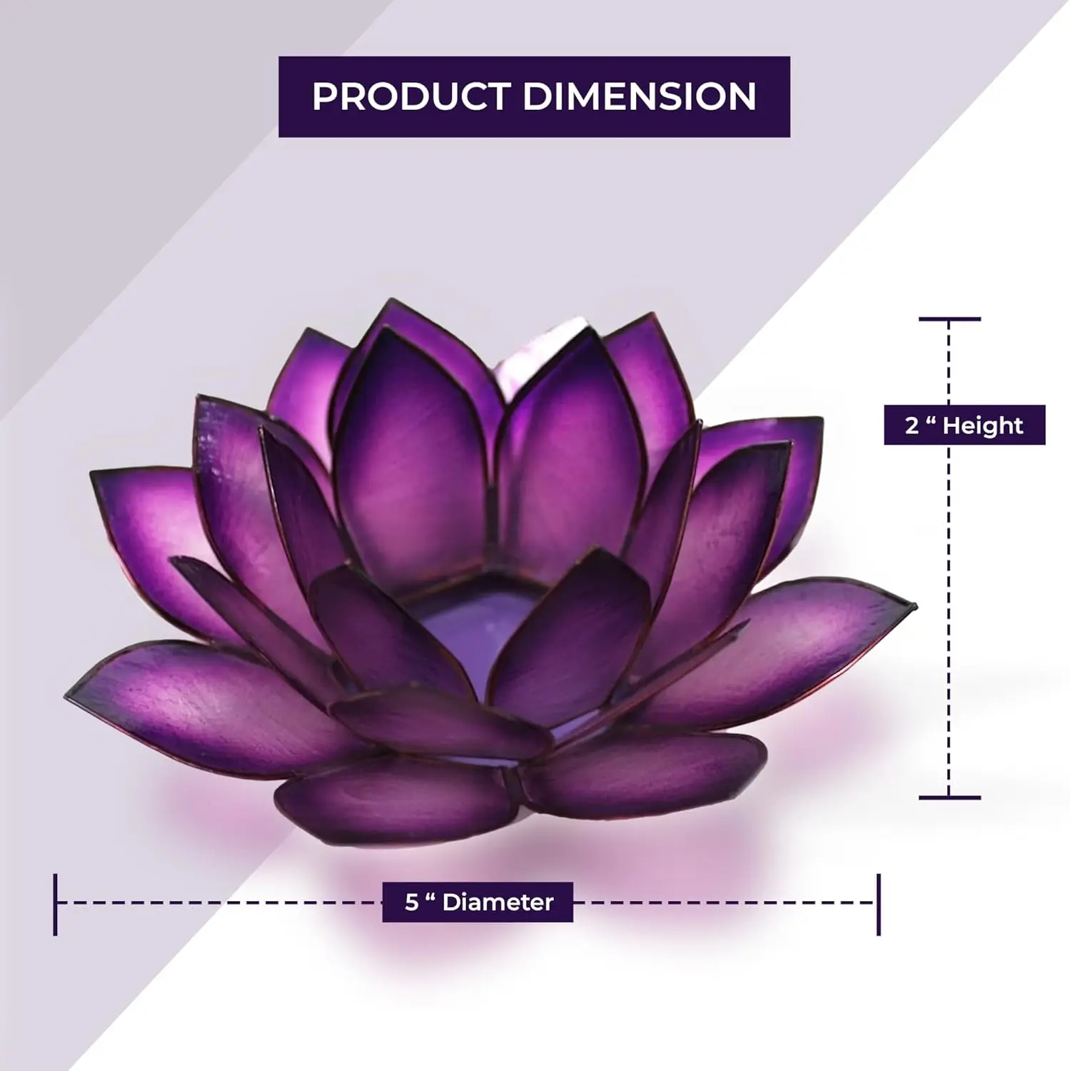 Wooden DIY Candle Holder Ornament 3