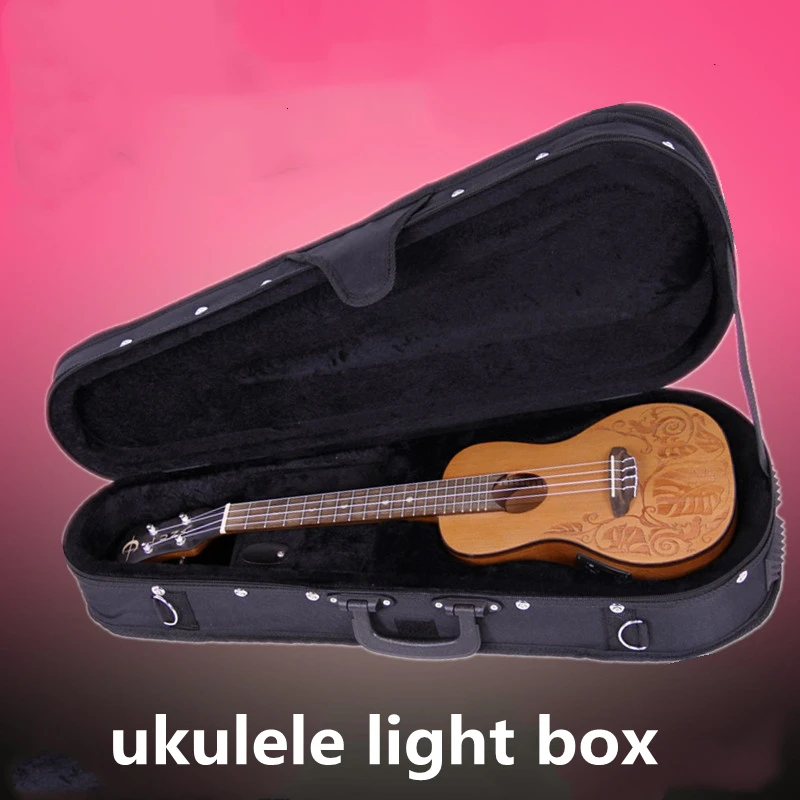 Ukulele Hard Box Case Bag Light Weight 138 mm Soprano Concert Tenor 21
